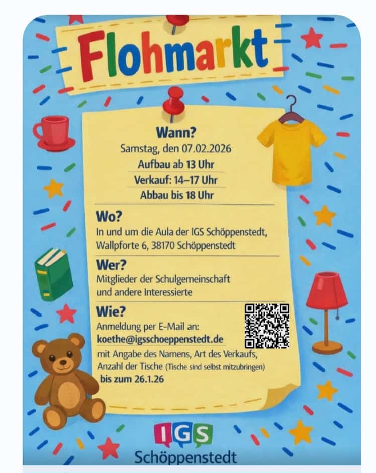 IGS Schöppenstedt Flohmarkt
